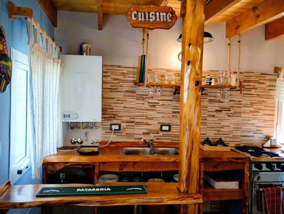 Cabana La Marilena, Para 2 Huespedes Con Desayuno El Calafate Exteriör bild